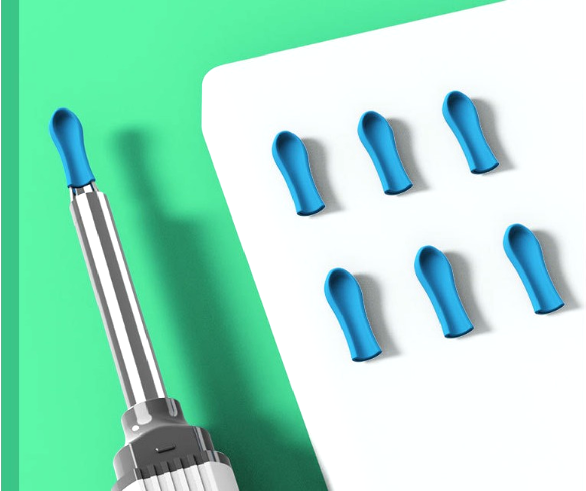 Embouts en silicone OtoClean™ – lot de 6