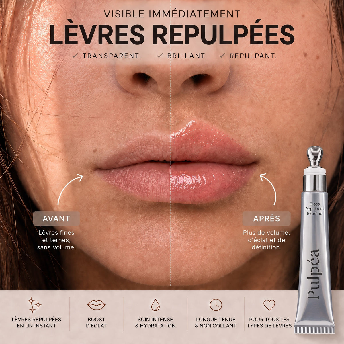 Avant / après Pulpéa